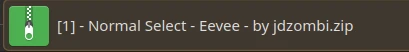 Zip file after ora renamed