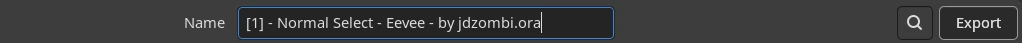 Image showing the eevee default cursor with ora extension